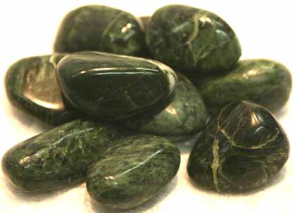 SERPENTINE (Light green) Tumbled Stone