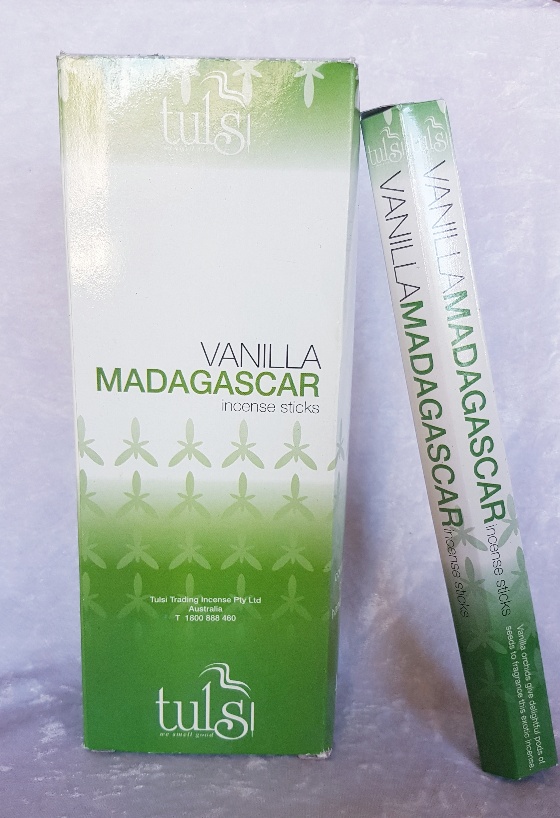 Vanilla Madagascar Tulsi Incense 6 x 20g