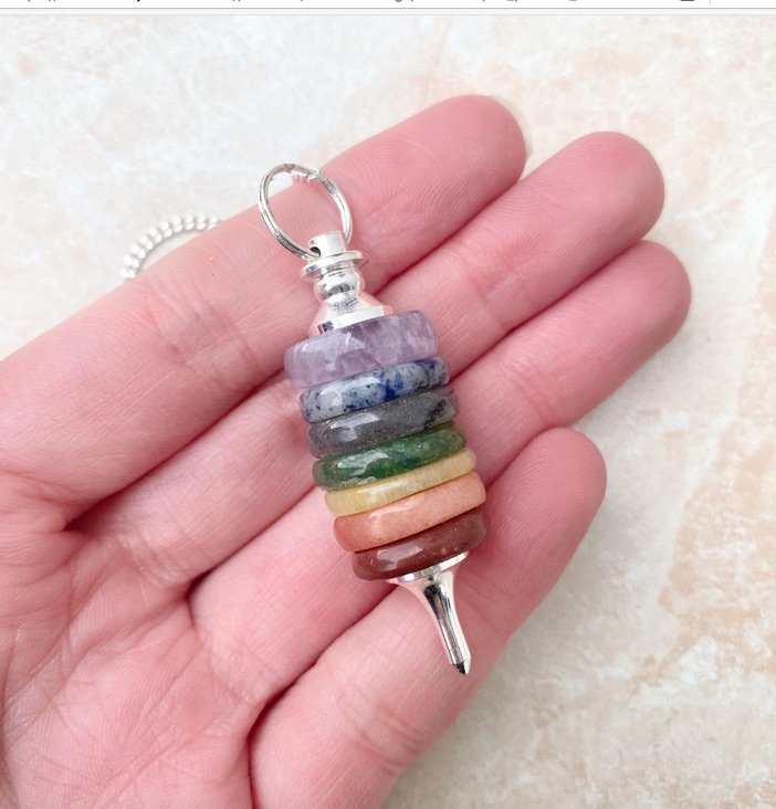 Chakra Ring Pendulum