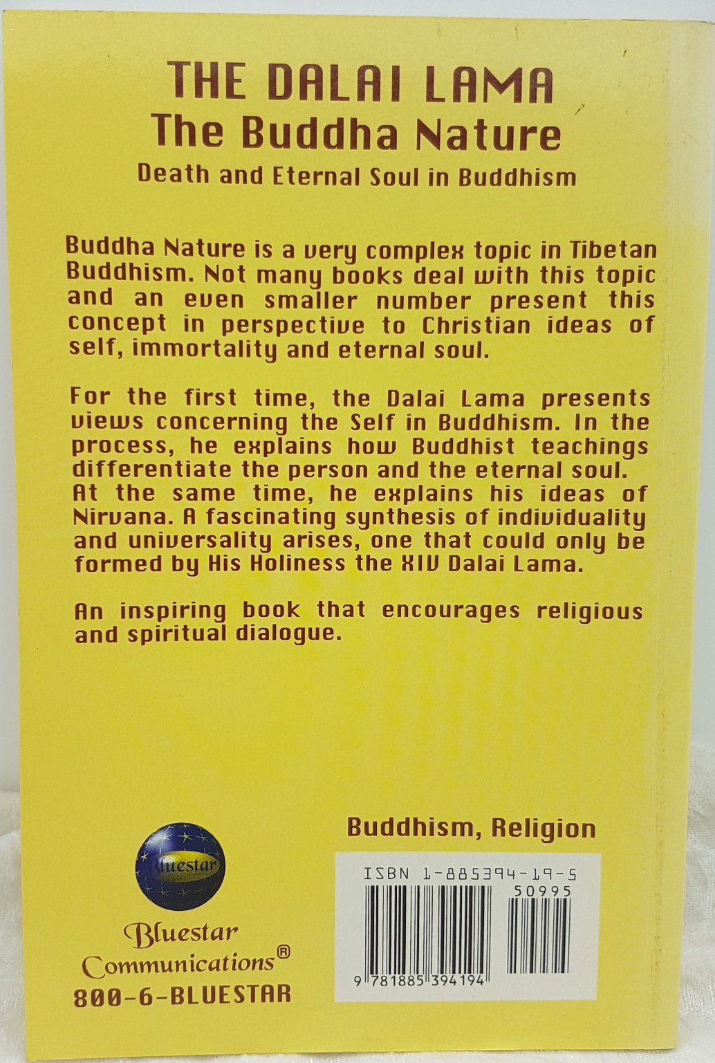 PRELOVED Buddha Nature, The - The Dalai Lama