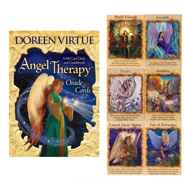 PRELOVED Angel Therapy Oracle Cards - Doreen Virtue