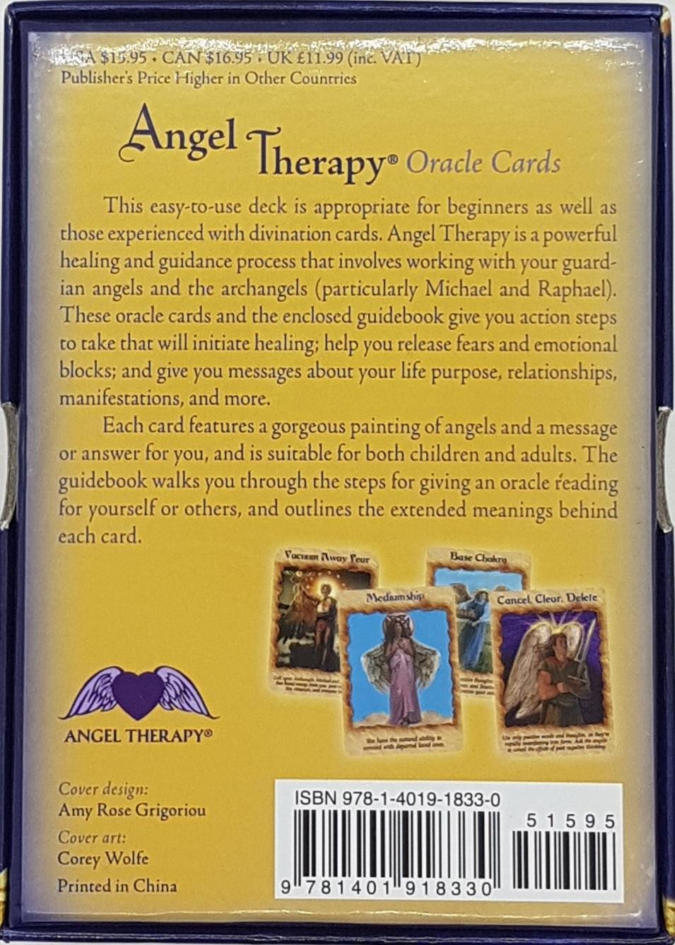 PRELOVED Angel Therapy Oracle Cards - Doreen Virtue