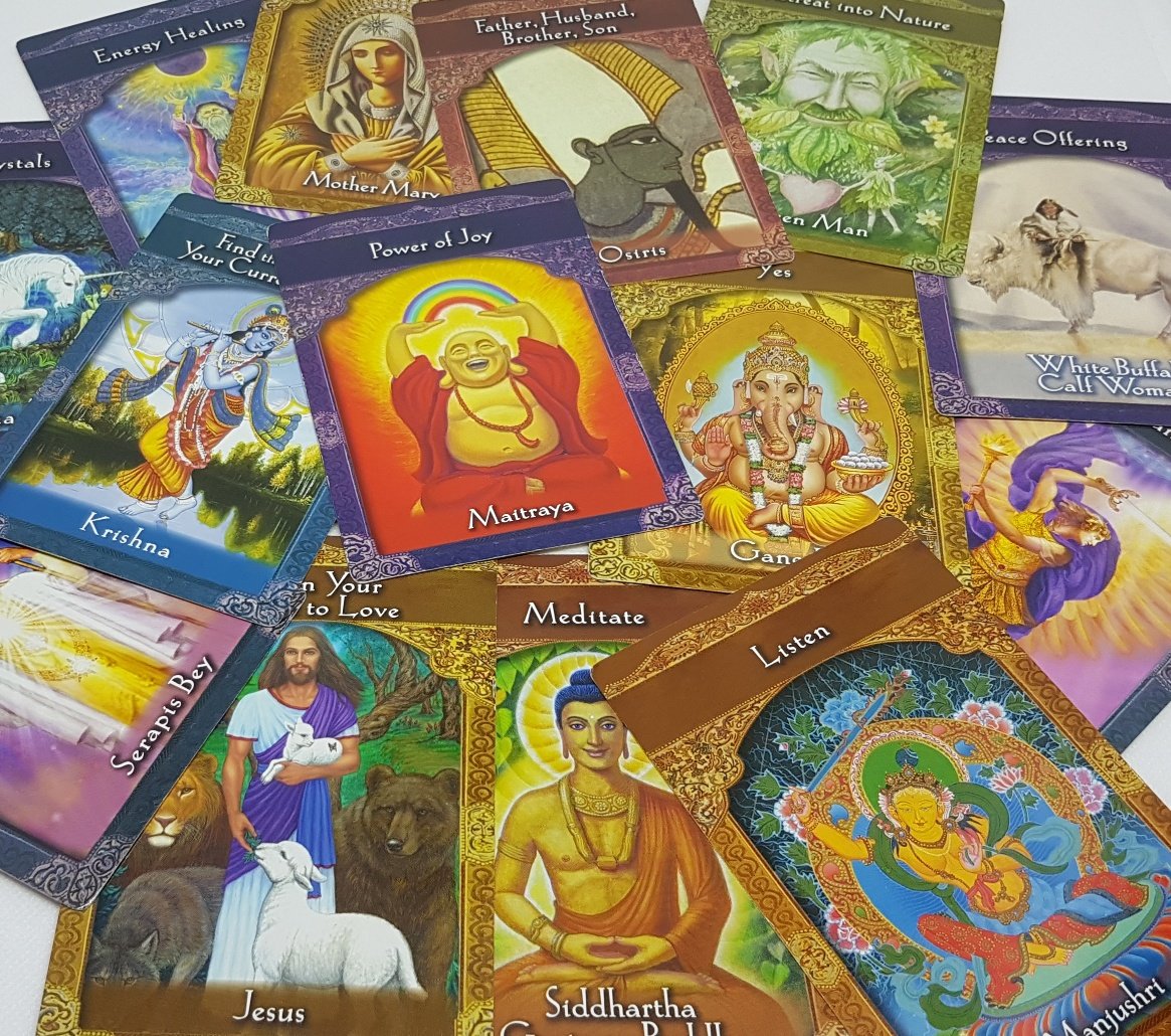 PRELOVED Ascended Masters Oracle Cards - Doreen Virtue - Genuine