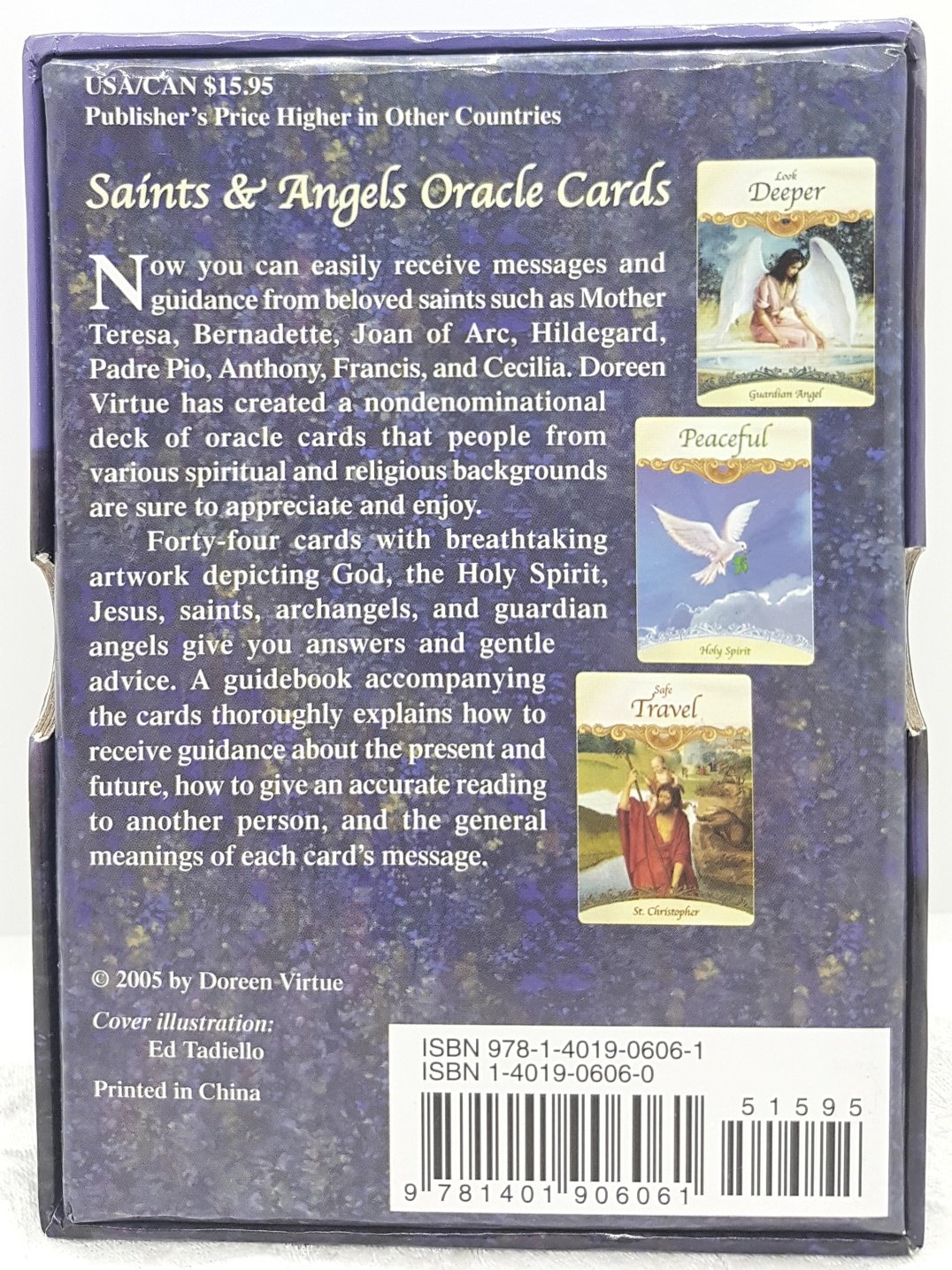 PRELOVED Saints &Angela Oracle Cards- Doreen Virtue