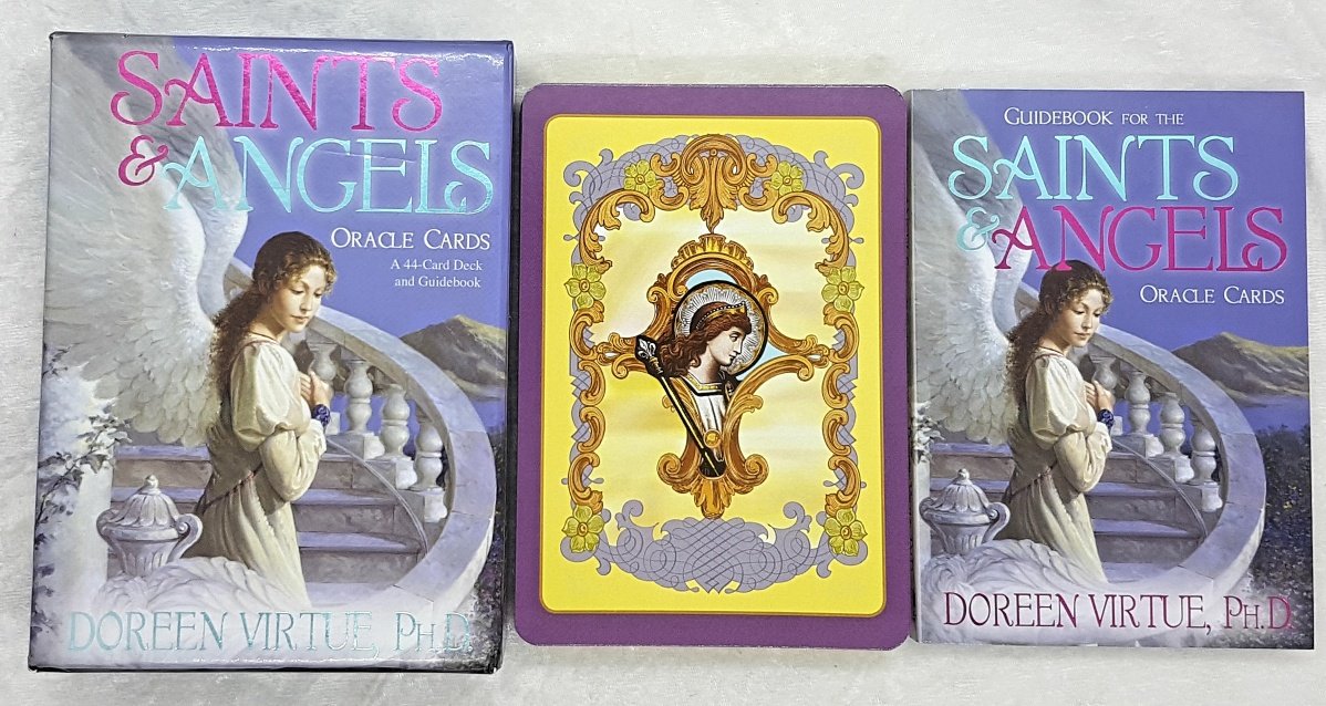 PRELOVED Saints &Angela Oracle Cards- Doreen Virtue