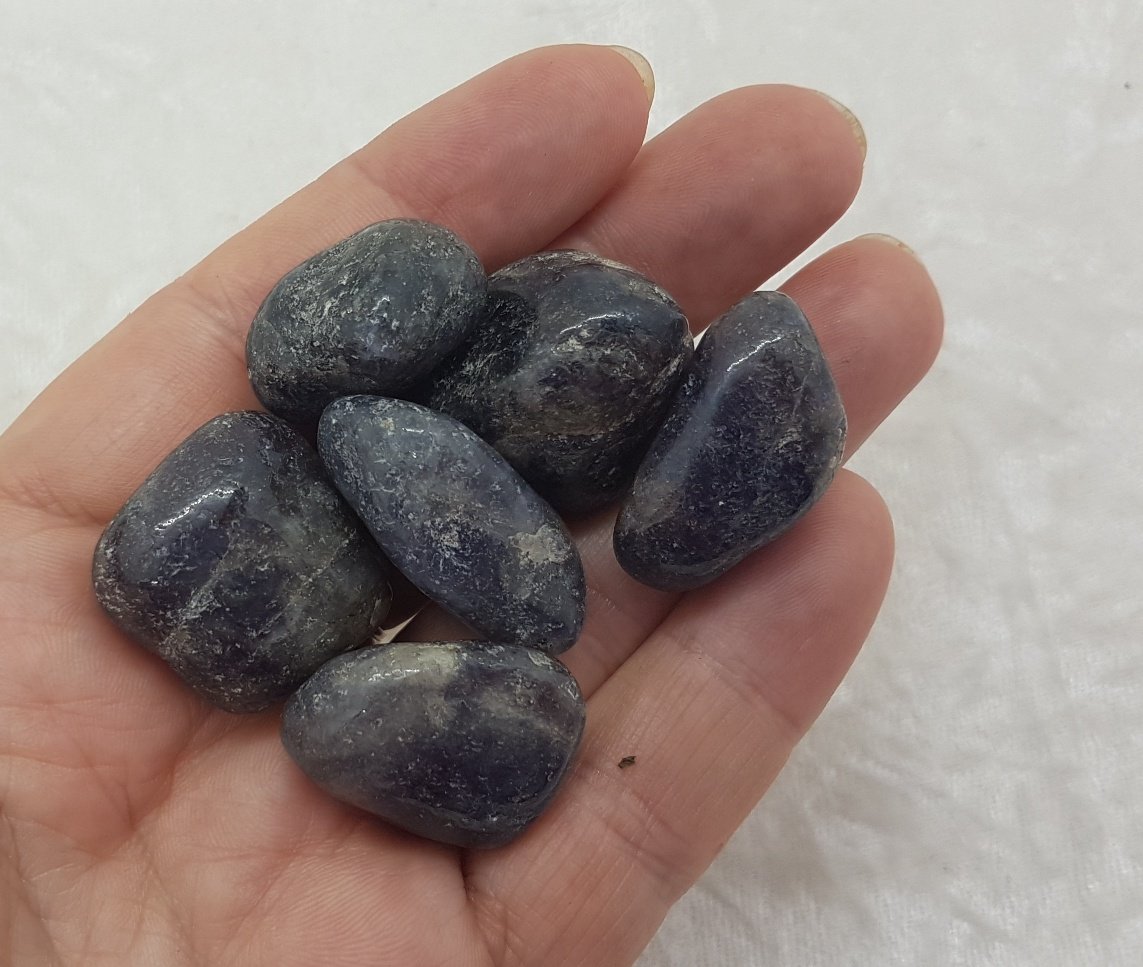 Iolite Tumbled Stone