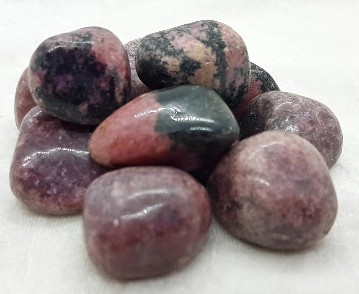 Rhodonite Large Tumbled Stone