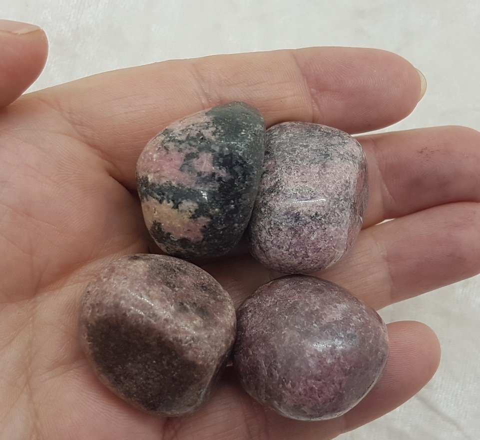 Rhodonite Large Tumbled Stone