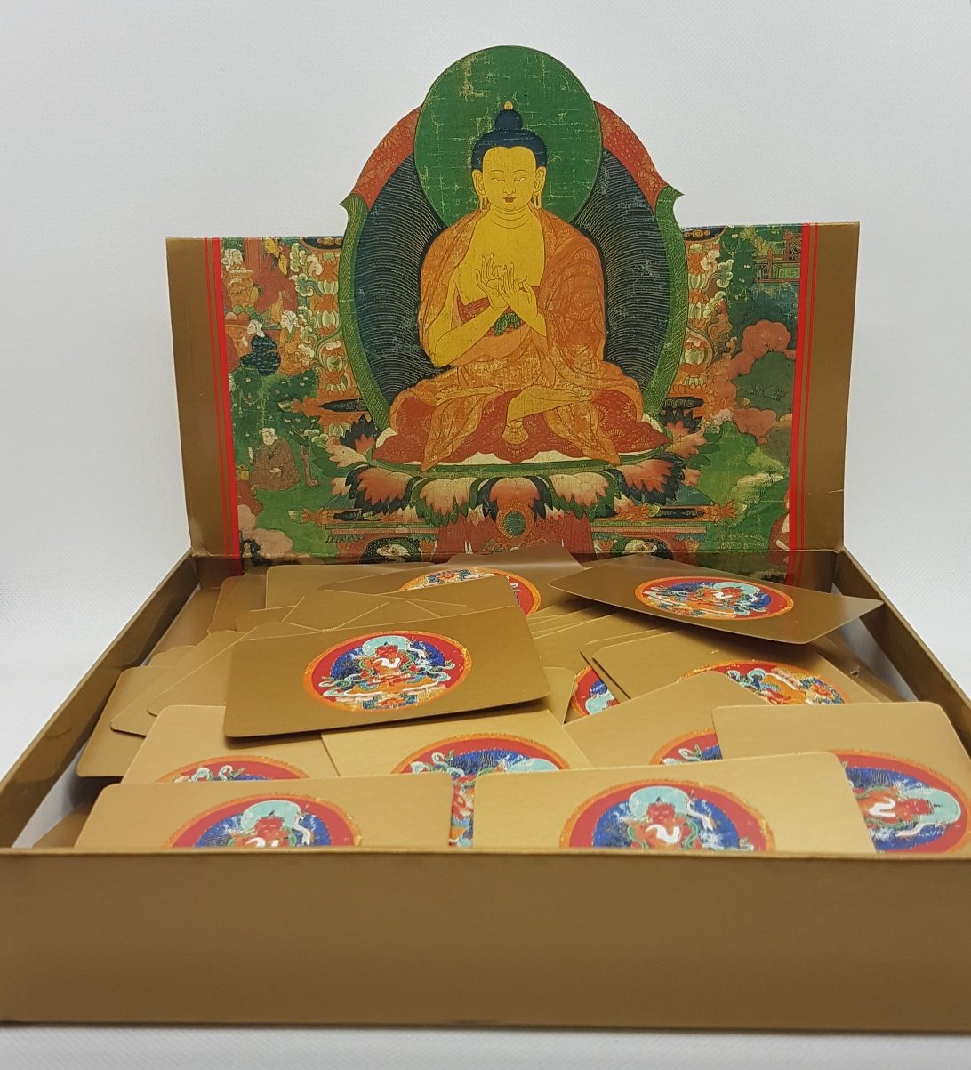 PRELOVED Reflections of Buddha for Every Day (366 meditation cards) - David Crosweller