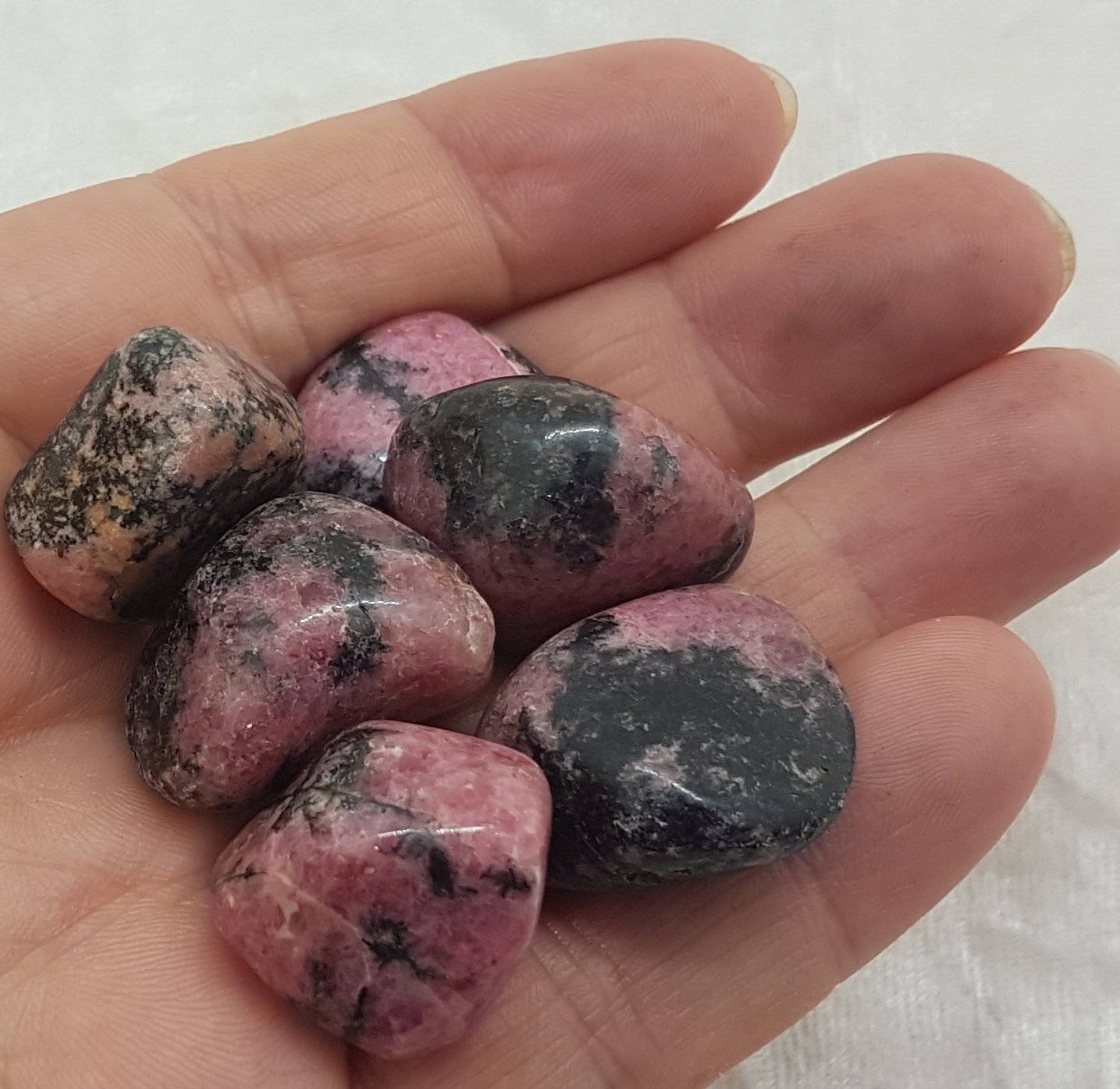 Rhodonite Tumbled Stone