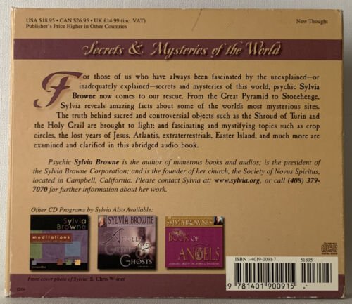 Secrets & Mysteries of the World CD - Sylvia Browne