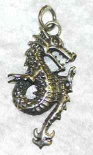 SP5 Oriental Dragon Sterling Silver Pendant