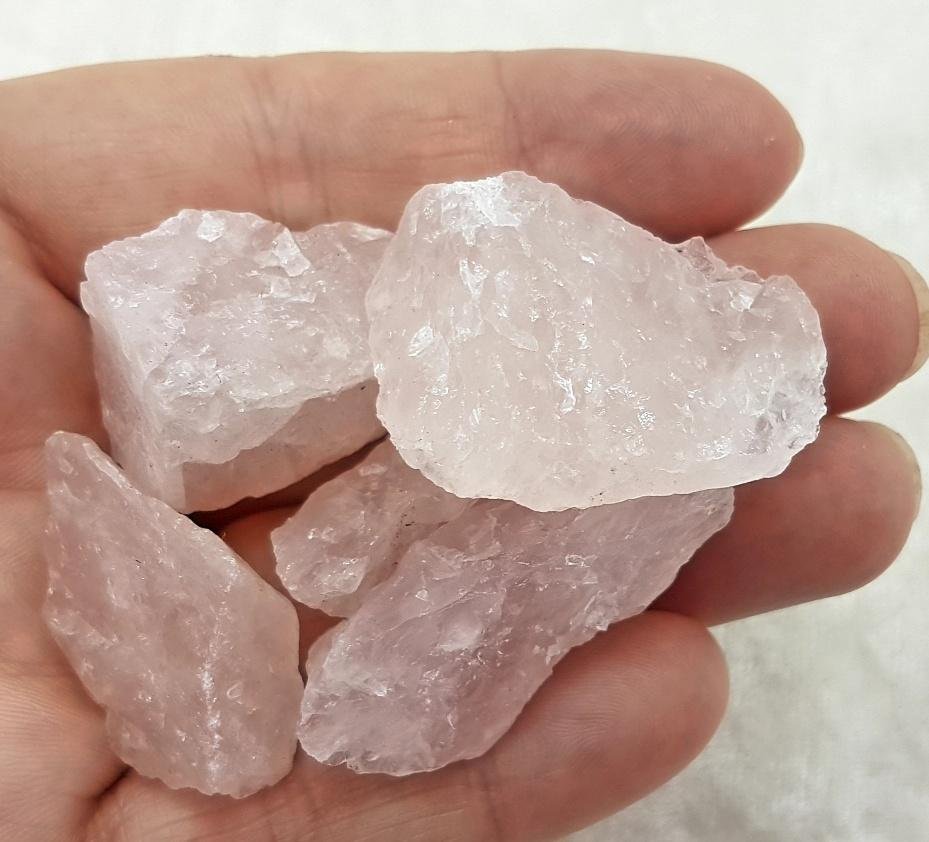 Rose Quartz Chunks - small