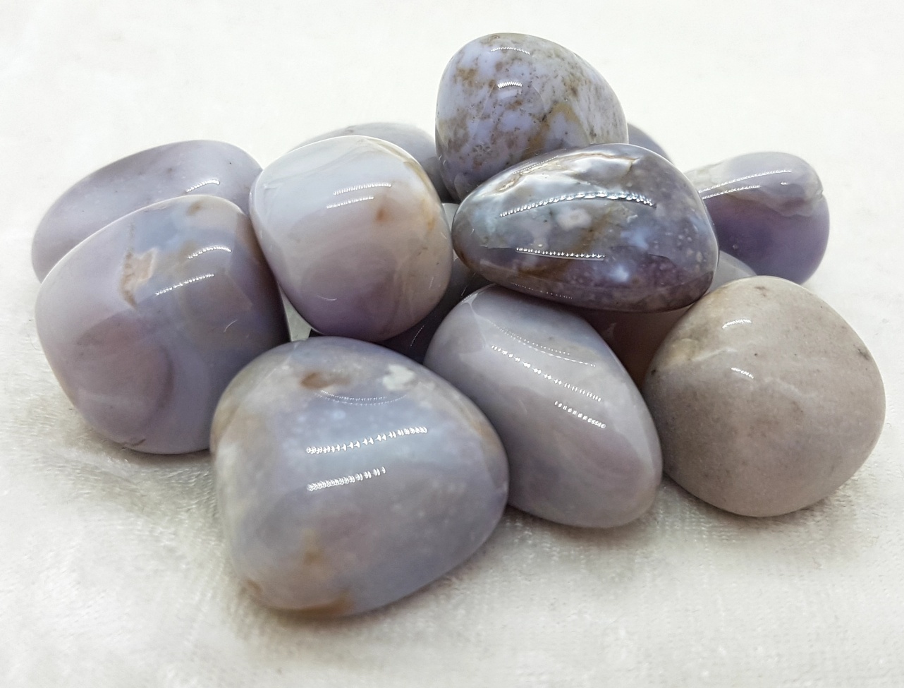 Agate, Aztec Royal Purple, Tumbled Stone