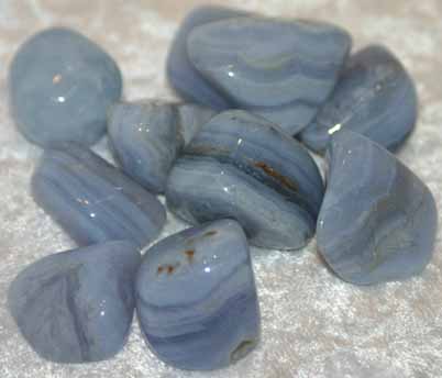 BLUE LACE AGATE Tumbled Stone