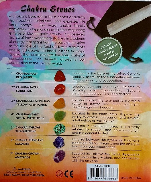 Chakra Stones Healing Pack