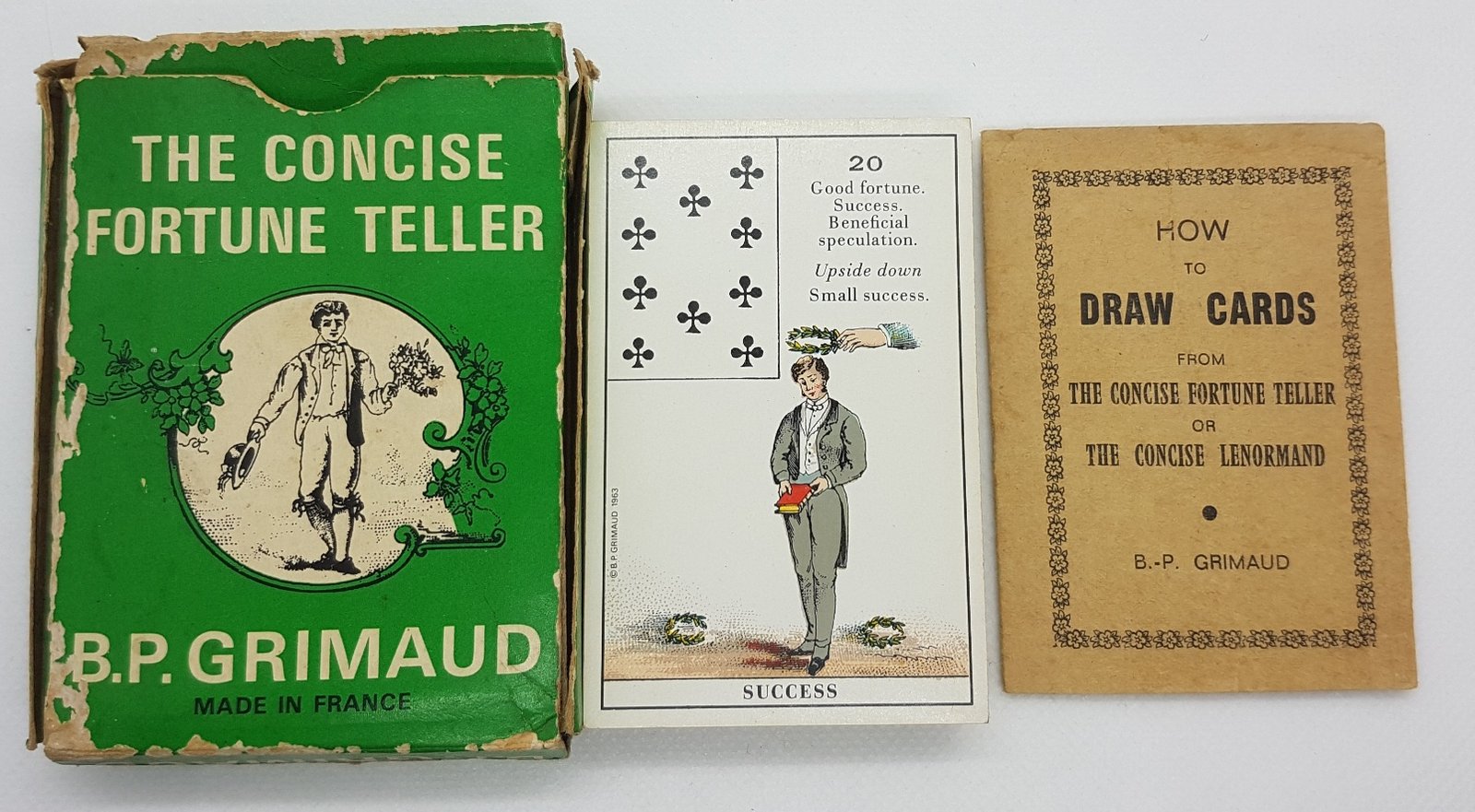 PRELOVED Concise Fortune Teller - B.P. Grimaud (Le Petit Cartomancien)