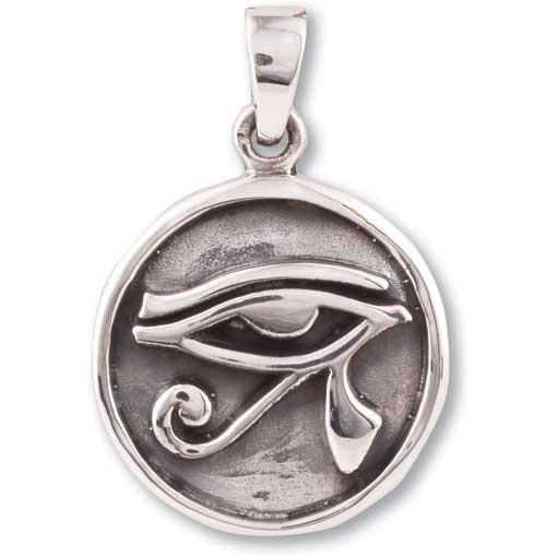 SP13 Eye of Horus Sterling Silver Pendant