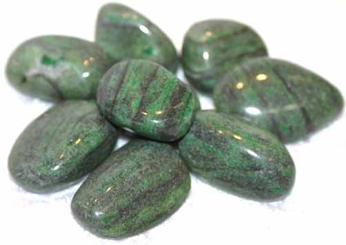 JADE & MALACHITE Tumbled Stone