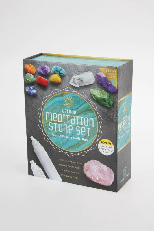 Deluxe Meditation Stone Set- Divine energy Collection