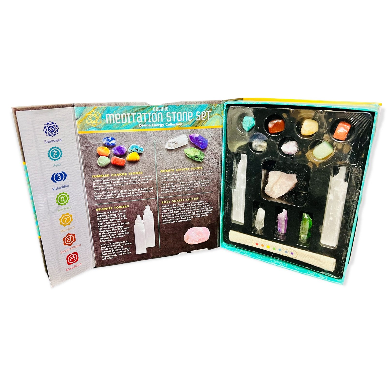 Deluxe Meditation Stone Set- Divine energy Collection