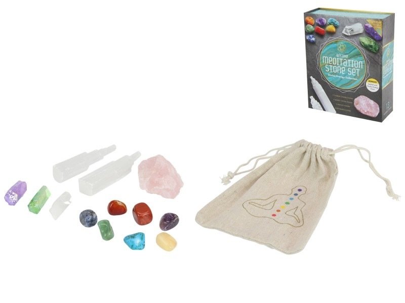 Deluxe Meditation Stone Set- Divine energy Collection