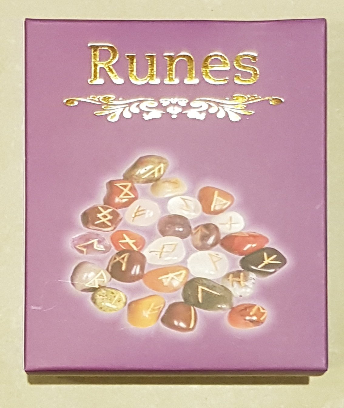 Crystal Runes- Rainbow Moonstone