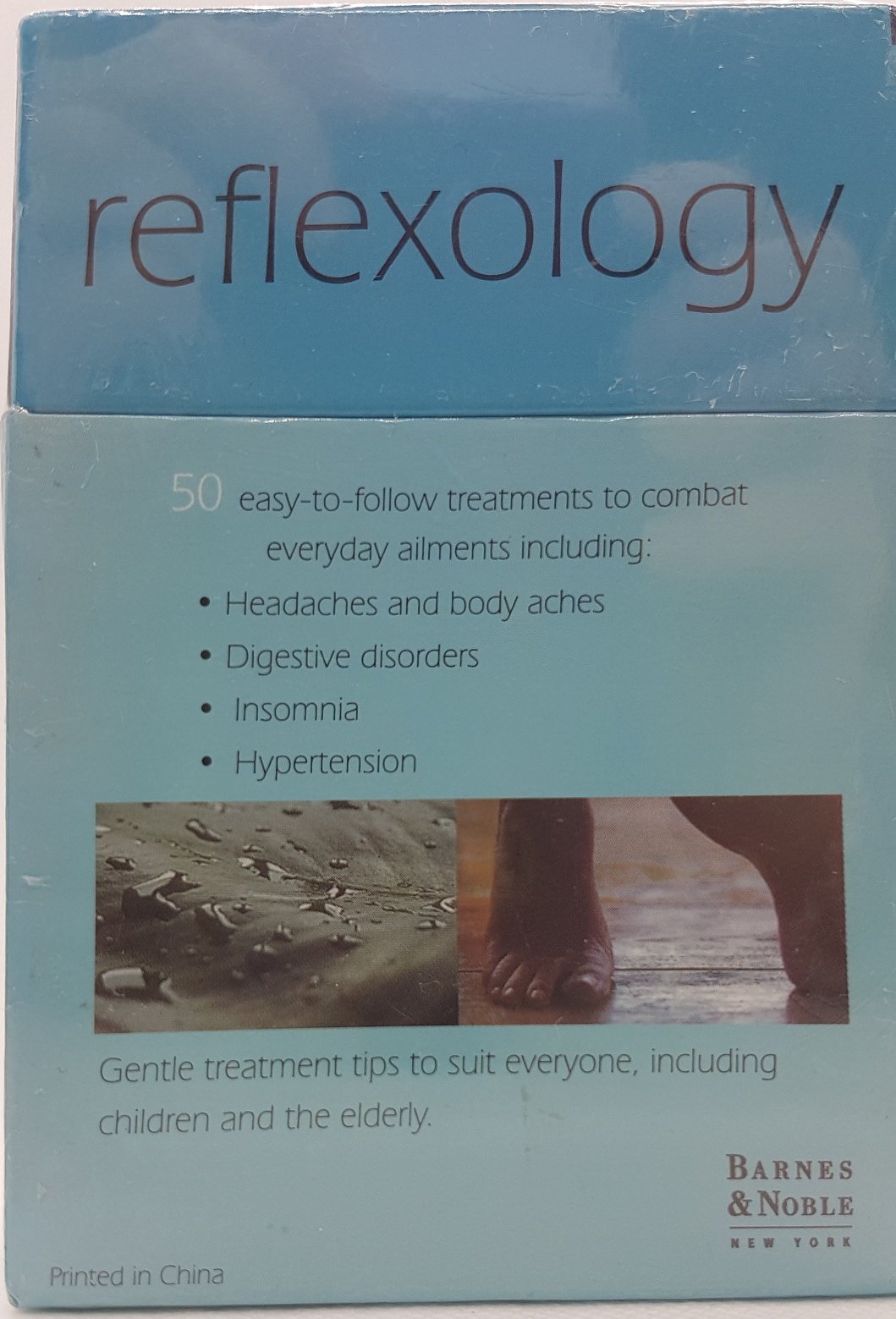 Reflexology: 50 easy to follow treatments to combat everyday ailments - CARDS