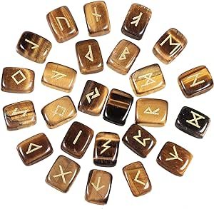 Crystal Runes- Tiger Eye