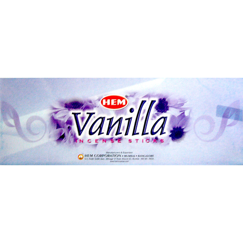 Vanilla Hem Incense 25x8g